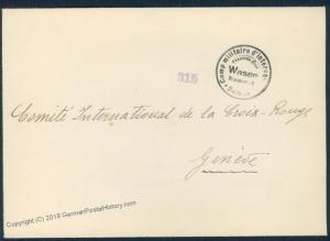 Switzerland WWII Internee Camp Wasen Italian Prisoner Cover 53877