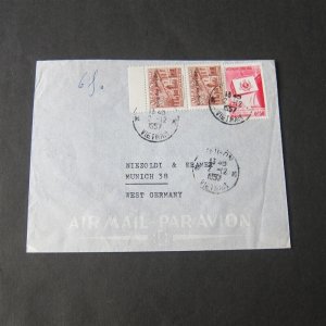 Vietnam 1957 cover to German OurStock#42786