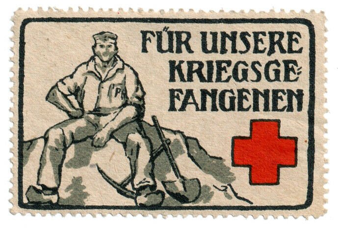 (I.B-CKK) Germany (Great War) Cinderella : POW Fund (Red Cross)