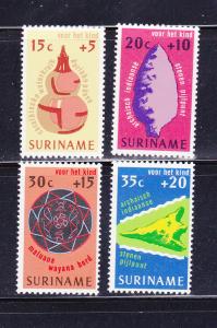 Surinam B222-B225 Set MNH Child Welfare