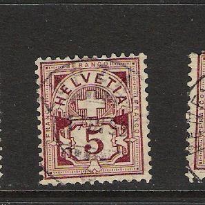 SWITZERLAND 71 VFU N465B