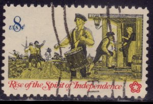 United States, 1973, Spirit of Independence, 8c, sc#1479, used