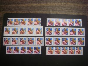 Scott 2914//15D, 32c Flag over Porch, PNC5 Collection, 8 Diff, MNH Coil Beauties