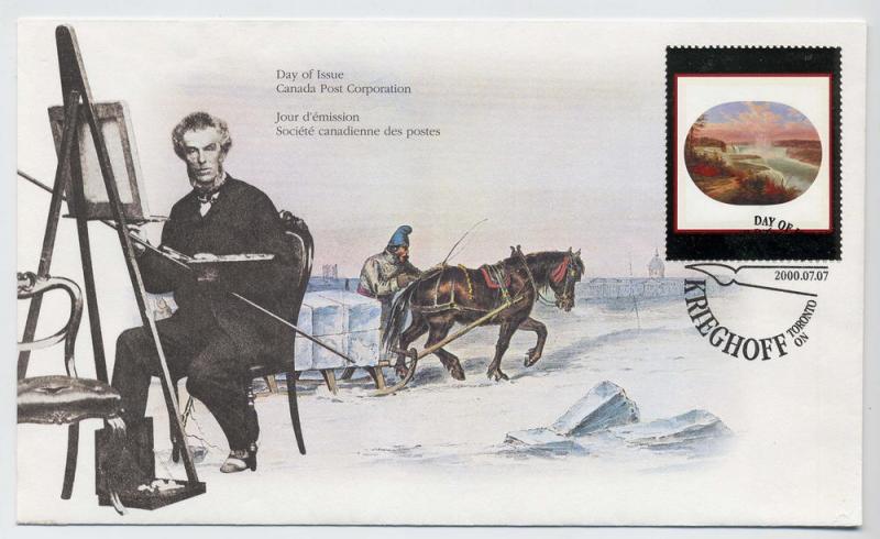 Canada First day cover #1863, Art