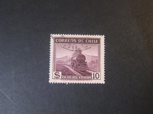 Chile 1940 Sc 209 Train FU
