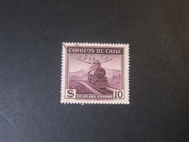 Chile 1940 Sc 209 Train FU