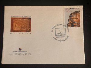 CM) 1998. ARGENTINA. ANCIENT ARCHITECTURE. FDC. JESUITS. XF