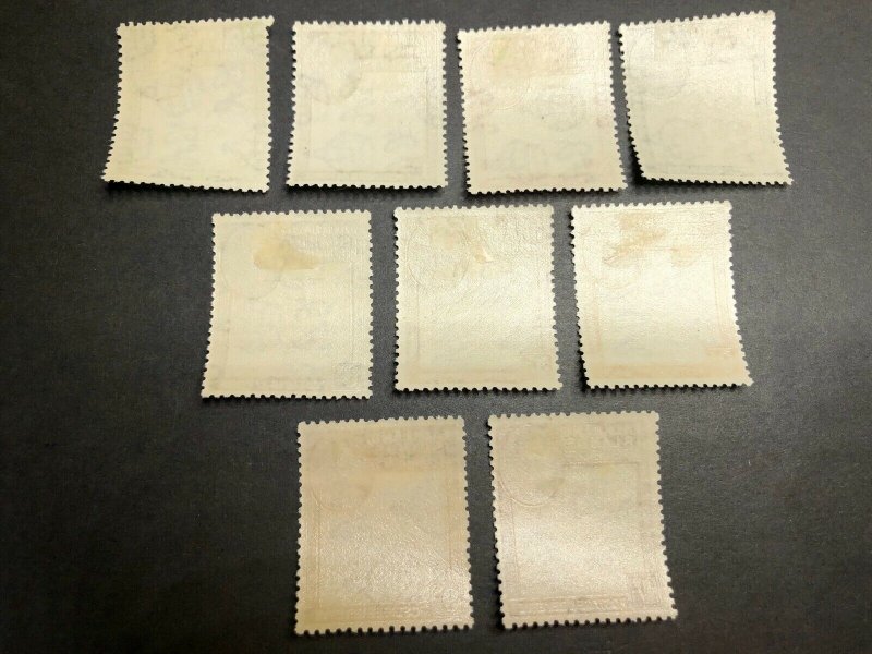 Falkland Island Dependencies Scott 1L1-8 1L13 Mint OG CV $26