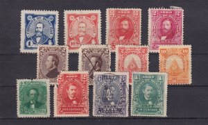 SA20a Honduras 1870's - 1890's selection of used stamps