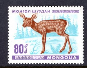 Mongolia 473 Deer MNH VF