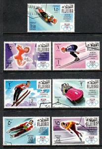 Fujeira Olympics MI 214-20 CTO VF NH