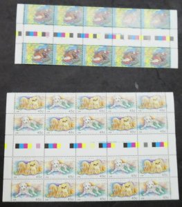 EDW1949SELL : CHRISTMAS ISLAND & COCOS Collection of Cplt VFMNH sets Sc Cat $247