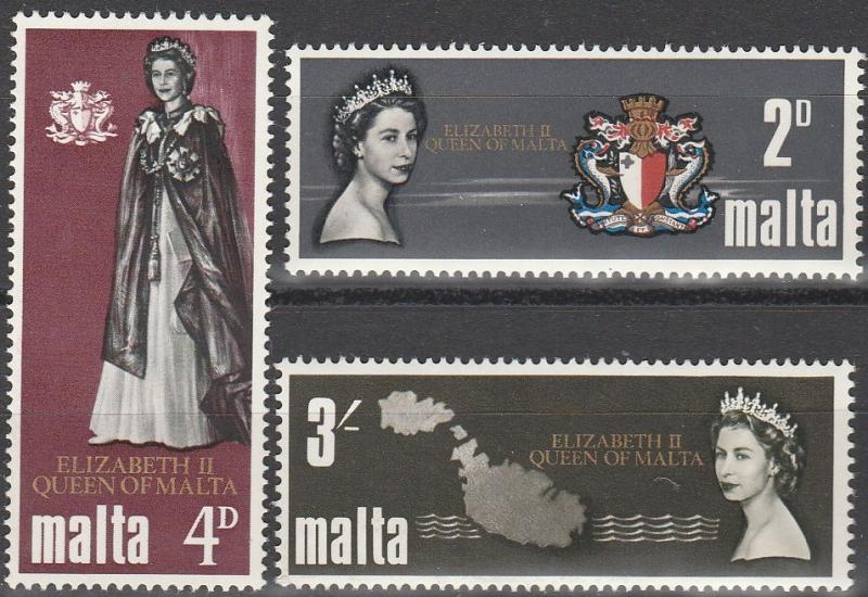 Malta #378-80  MNH VF (V2931L)