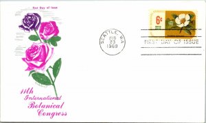 1969 FDC - 11th International Botanical Congress - Seattle - F21290