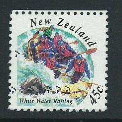 New Zealand SG 1778 VFU booklet pane top perfs