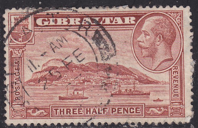 Gibraltar 97A Rock of Gibraltar 1931