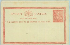 89167 - CAPE OF GOOD HOPE - Postal History - STATIONERY CARD H & G  # 1 - SIZE?!