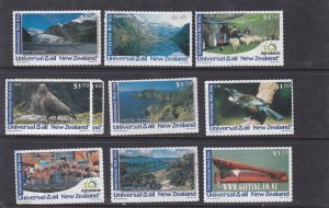 New Zealand Universal Mail Private Post Accumulation of Used Stamps