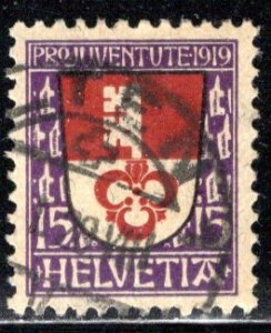 Switzerland Scott # B14, used