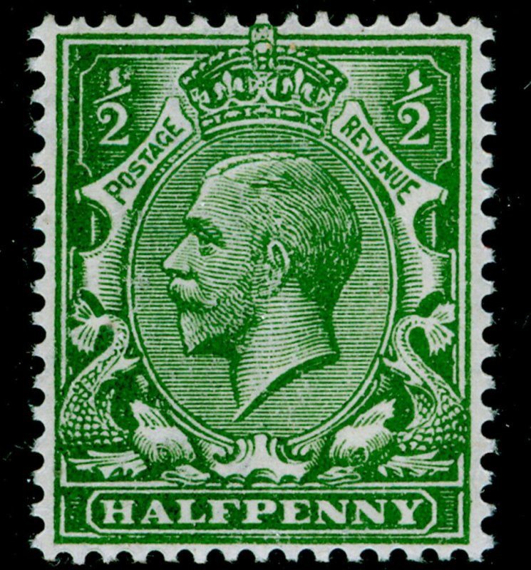 SG356 SPEC N14(-), ½d VERY bright yellow-green, NH MINT. UNLISTED. RP CERT