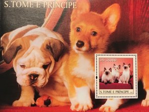 St. Thomas & Prince #1519 & 1521 Kittens & Puppies