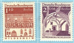 GERMANY SC# 9N248, 9N250 MNH 1.10m, 2m  1966-69