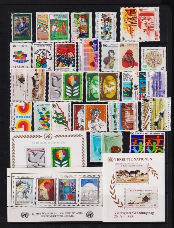 United Nations - Vienna - 43 Mint, NH stamps