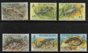 Pitcairn Islands Scott #'s 389 - 394 MNH