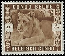 BELGIAN CONGO   #B31 MH (1)