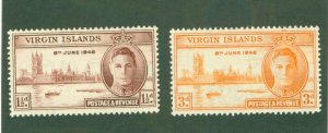 VIRGIN ISLANDS 88-89 MH BIN $1.00