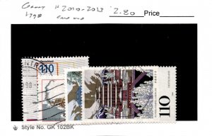 Germany, Postage Stamp, #2010-2013 Used, 1998 Math (AG)