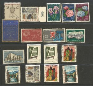 Luxembourg mini-lot MNH   (A)
