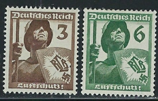 Germany 481-82 MH 1937 issues (fe4309)