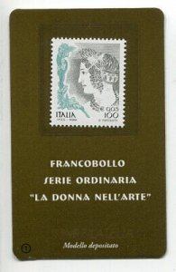 1999 The first Philatelic Card - Woman in art € 0.05 - FREE