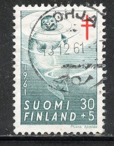 Finland # B162,  Used.