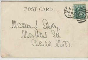 England 1906 Sandringham House Illustration G27 Cancel Stamp Card Ref 34860