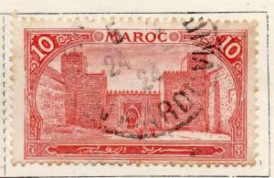 French Morocco 1917 Early Issue Fine Used 10c. 133578