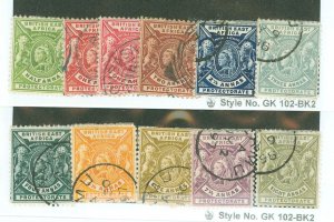 British East Africa #72-82 Unused