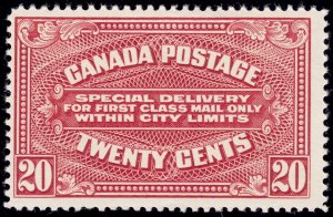 Canada Scott E2 Mint LH OG 1922  Lot A7005