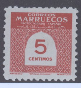 Spanish Morocco, Scott #323, MH