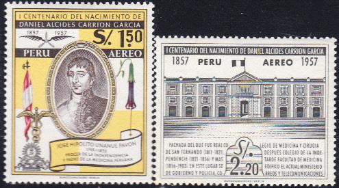 Peru #C148-C151 MNH
