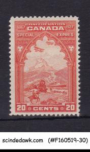 CANADA - 1927 SPECIAL DELIVERY STAMP SCOTT#E3 1V MINT LH