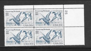 #2092 MNH Plate Block