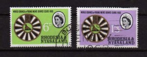 Rhodesia and & Nyasaland # 189-90 Used