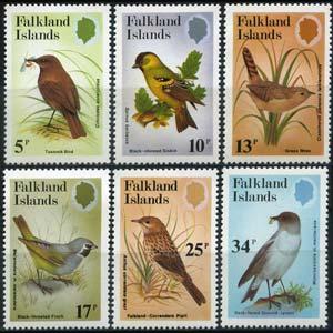 FALKLAND IS. 1982 - Scott# 354-9 Birds Set of 6 LH