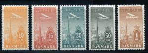 Denmark C6-10 MNH airplane