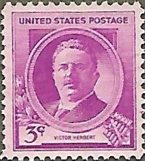 United States #881 3c Victor Herbert MNG (1940)