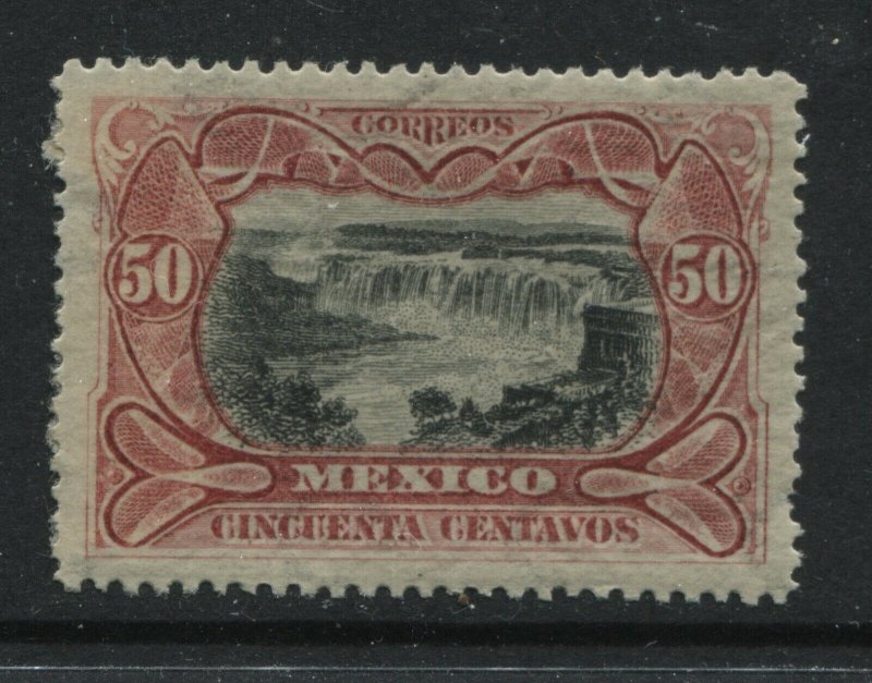 Mexico 1899 50 centavos mint o.g. some paper adhering on back