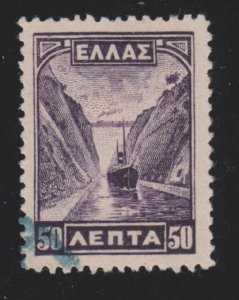 Greece 326 Corinth Canal 1927