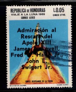 Honduras  Scott C454 Used 1969 Apollo Airmail stamp